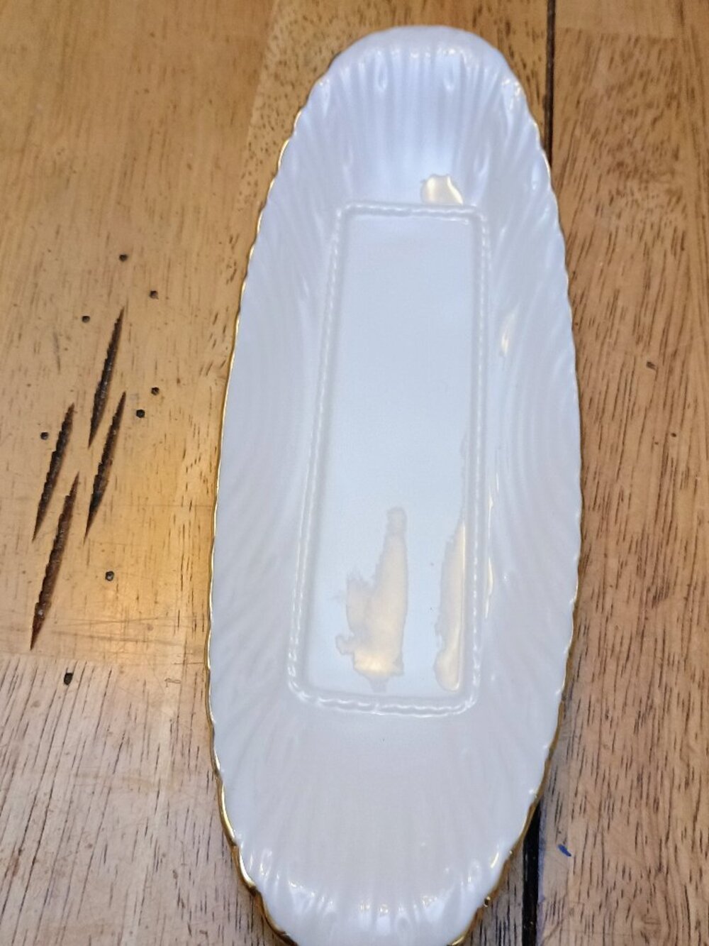 Vintage Lenox butter dish